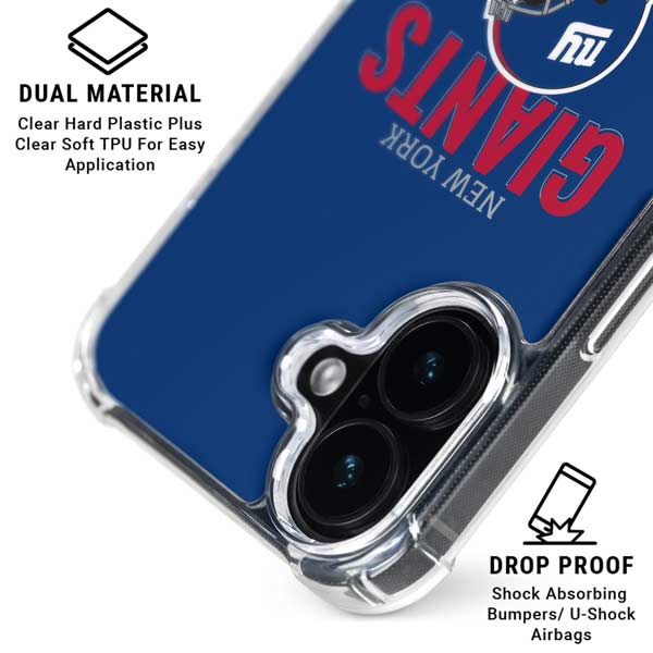 NFL New York Giants Helmet iPhone 17 MagSafe Case