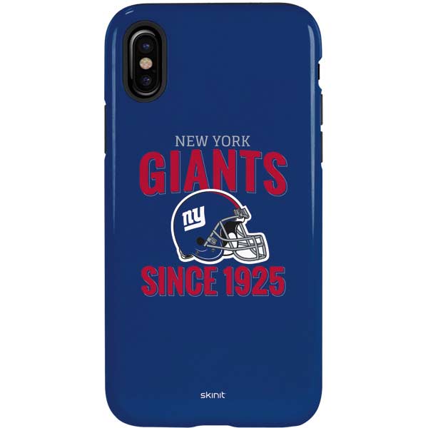 NFL New York Giants Helmet iPhone XS Pro Case