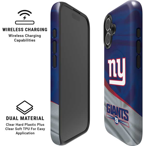NFL New York Giants iPhone 16 Plus Magsafe Impact Case
