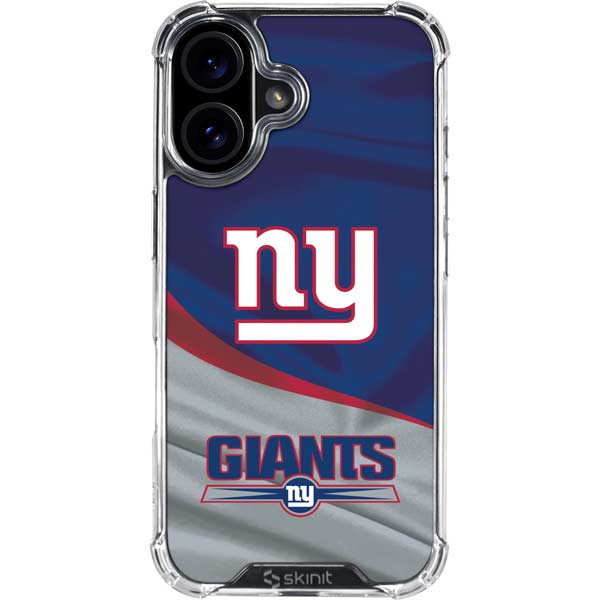 NFL New York Giants iPhone 17 Clear Case NFL New York Giants iPhone 17 Clear Case