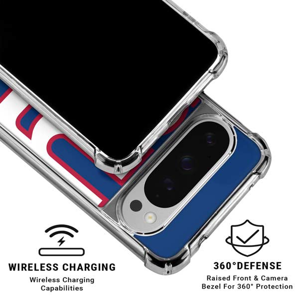 NFL New York Giants Large Logo Google Pixel 10 Pro XL Clear Case