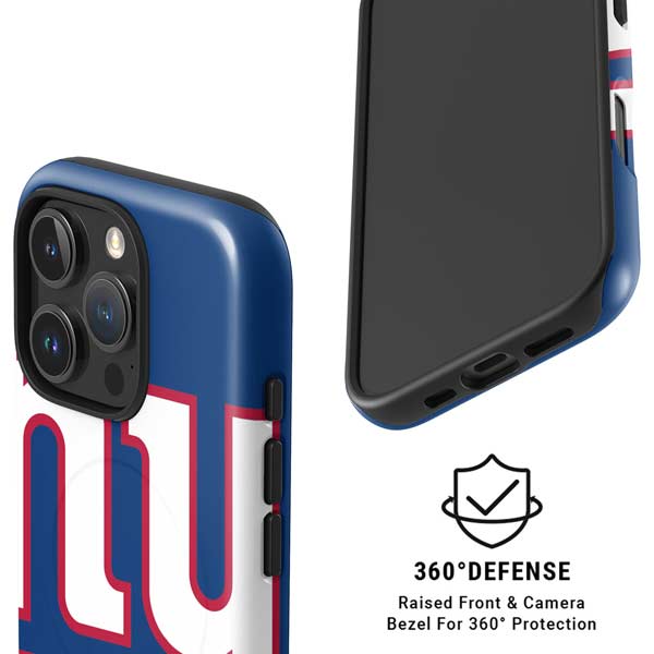 NFL New York Giants Large Logo iPhone 16 Pro Magsafe Impact Case