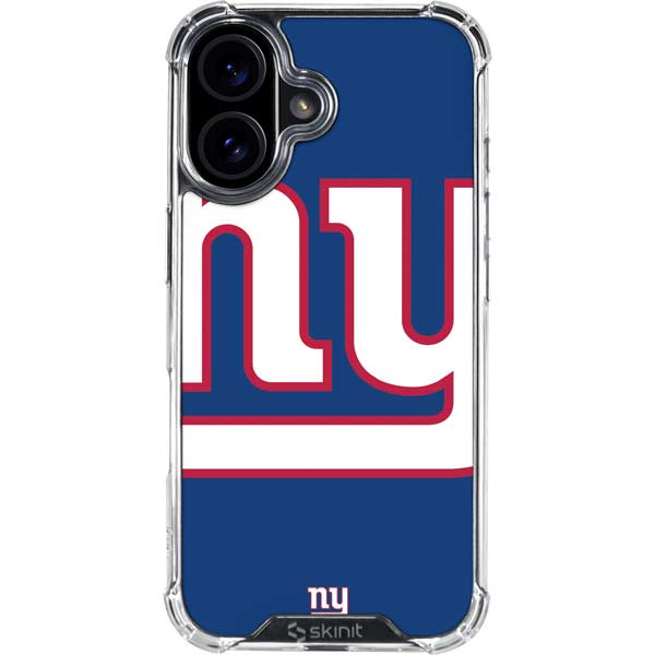 NFL New York Giants Large Logo iPhone 17 Clear Case