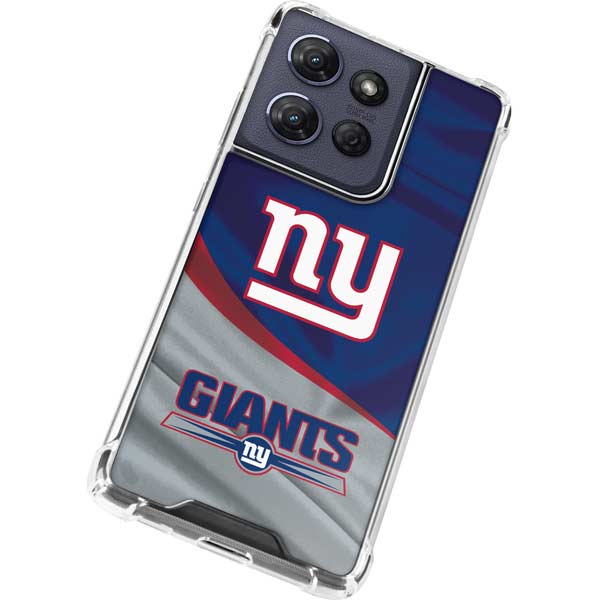 NFL New York Giants Moto G 5G (2025) Clear Case