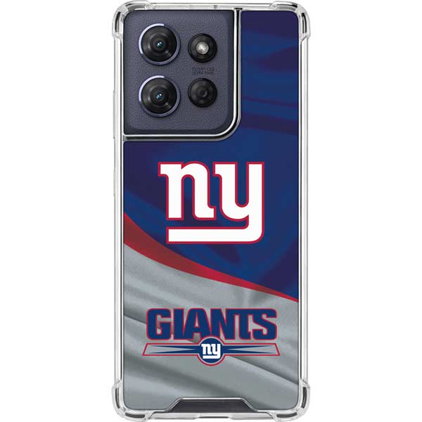 NFL New York Giants Moto G Power 5G (2025) Clear Case