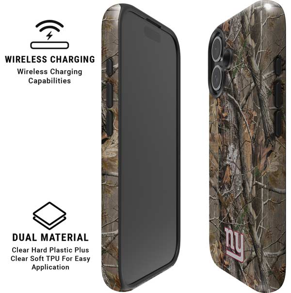NFL New York Giants Realtree AP Camo iPhone 16 Magsafe Impact Case