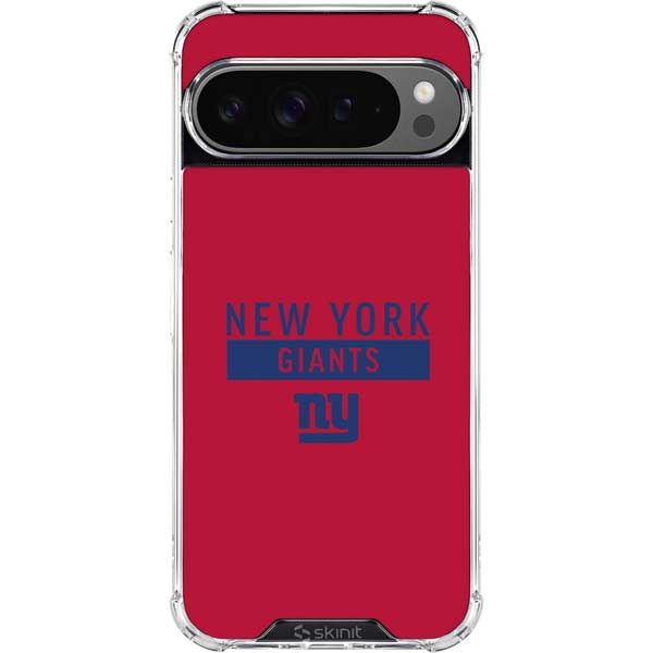 NFL New York Giants Red Performance Series Google Pixel 10 Pro XL Clear Case