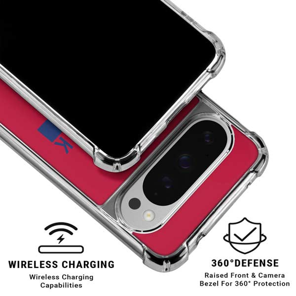 NFL New York Giants Red Performance Series Google Pixel 10 Pro XL Clear Case