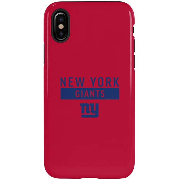 NFL New York Giants Red Performance Series iPhone XS Pro Case