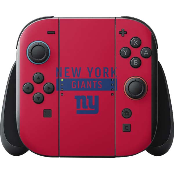 NFL New York Giants Red Performance Series Nintendo Switch 2 (2025) with Joy-Con Skin