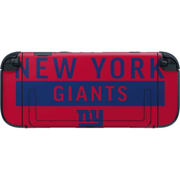 NFL New York Giants Red Performance Series Nintendo Switch 2 (2025) with Joy-Con Skin