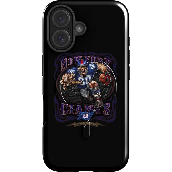 Liquid Blue NFL New York Giants Running Back iPhone 16 Magsafe Impact Case