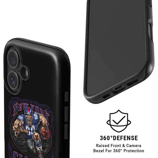 Liquid Blue NFL New York Giants Running Back iPhone 16 Magsafe Impact Case