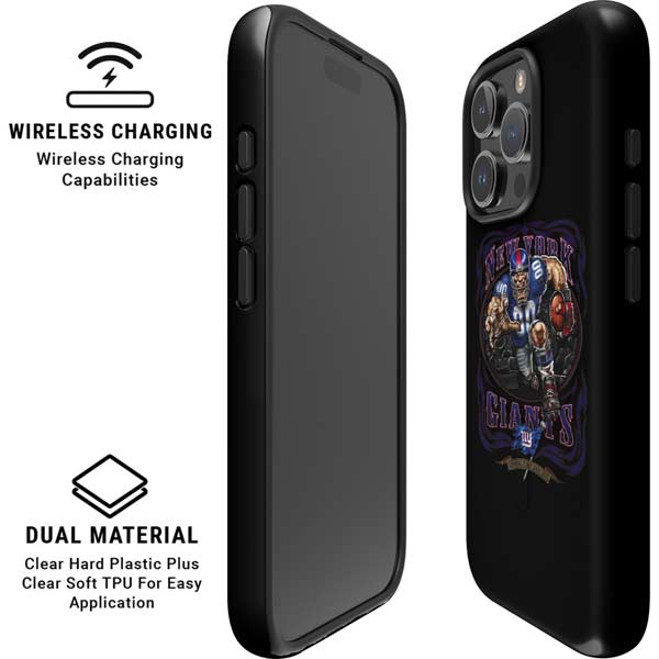 Liquid Blue NFL New York Giants Running Back iPhone 16 Pro Magsafe Impact Case