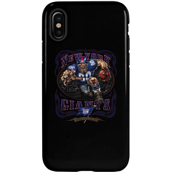 Liquid Blue NFL New York Giants Running Back iPhone XS Pro Case