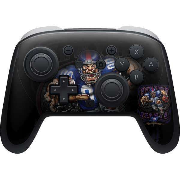 Liquid Blue NFL New York Giants Running Back Nintendo Switch 2 (2025) Pro Controller Skin