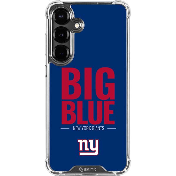 NFL New York Giants Team Motto Galaxy S26 Clear Case