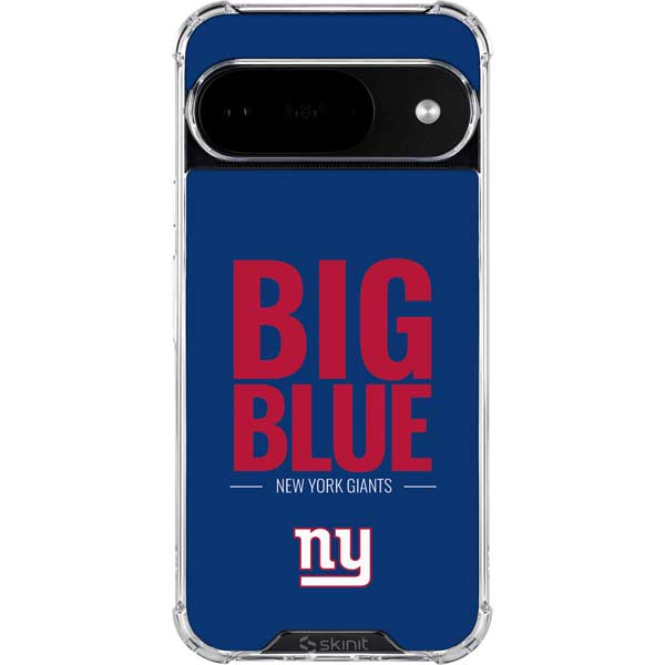NFL New York Giants Team Motto Google Pixel 10 Clear Case