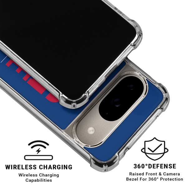 NFL New York Giants Team Motto Google Pixel 10 Clear Case