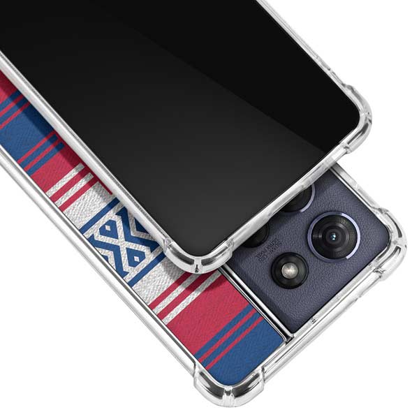 NFL New York Giants Trailblazer Moto G 5G (2025) Clear Case