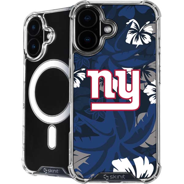 NFL New York Giants Tropical Print iPhone 17 MagSafe Case