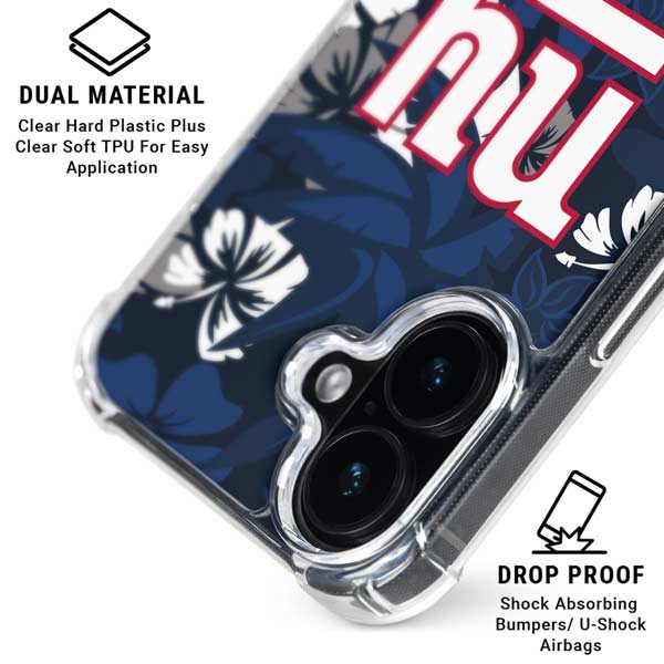 NFL New York Giants Tropical Print iPhone 17 MagSafe Case