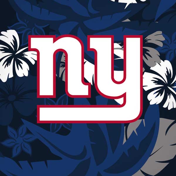 NFL New York Giants Tropical Print iPhone XS Pro Case