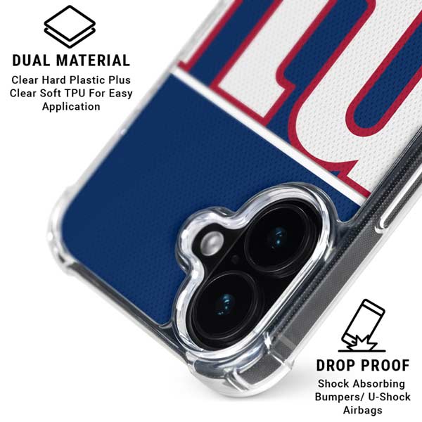 NFL New York Giants Zone Block iPhone 17 MagSafe Case