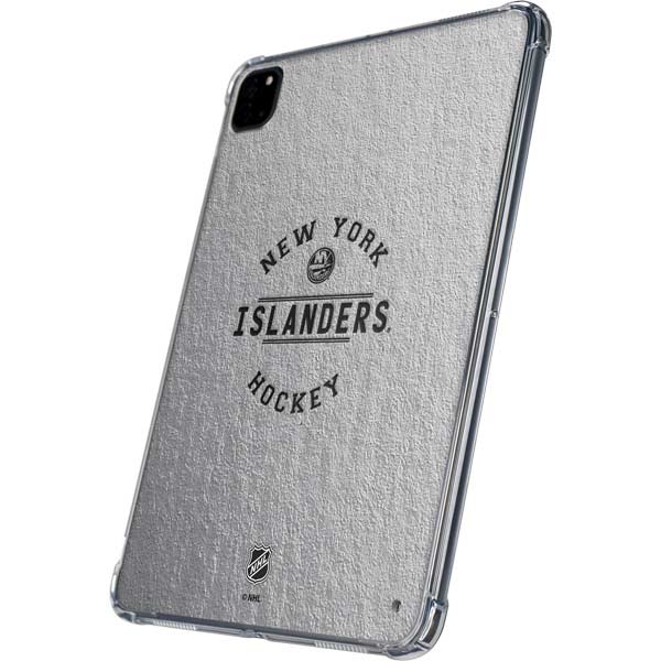 NHL New York Islanders Black Text iPad Pro 11in (2024) Clear Case
