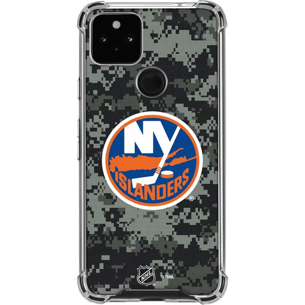 NHL New York Islanders Camo Pixel Cases