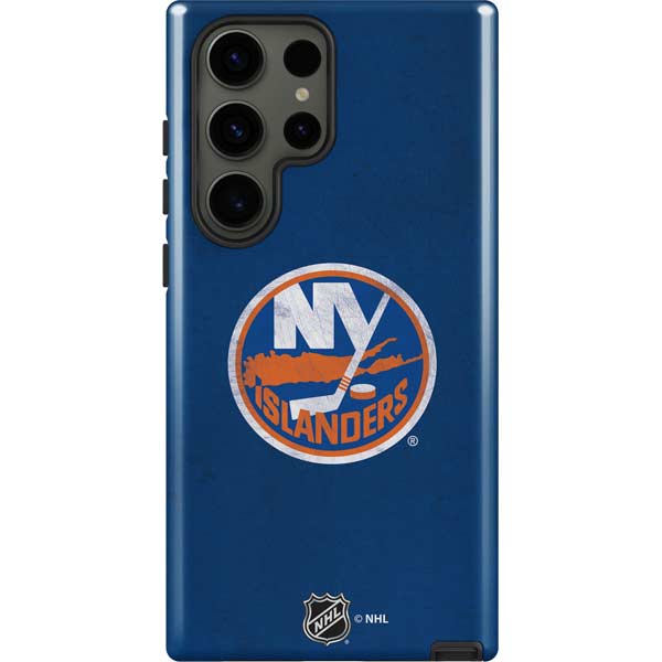 NHL New York Islanders Distressed Galaxy S23 Ultra Pro Case