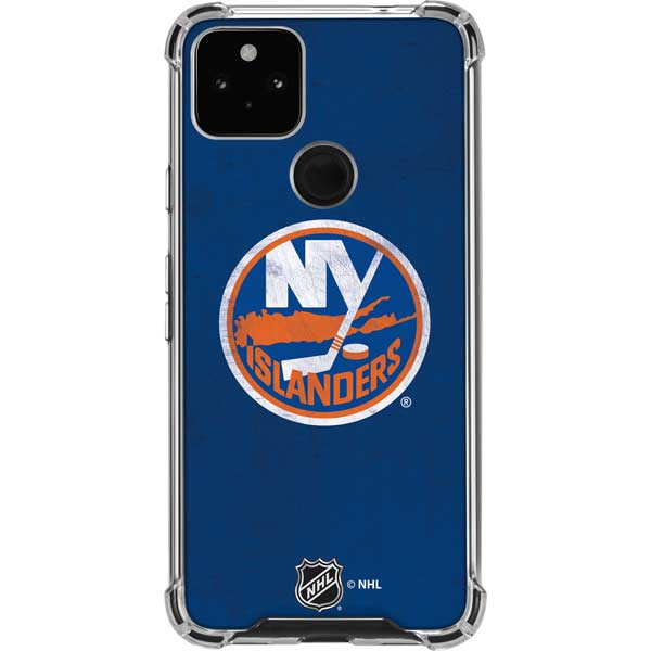 NHL New York Islanders Distressed Pixel Cases