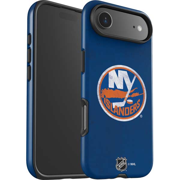 NHL New York Islanders Distressed iPhone 17 Air Impact Case