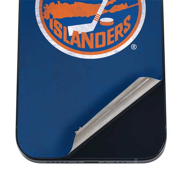 NHL New York Islanders Distressed iPhone 17 Pro Max Skin