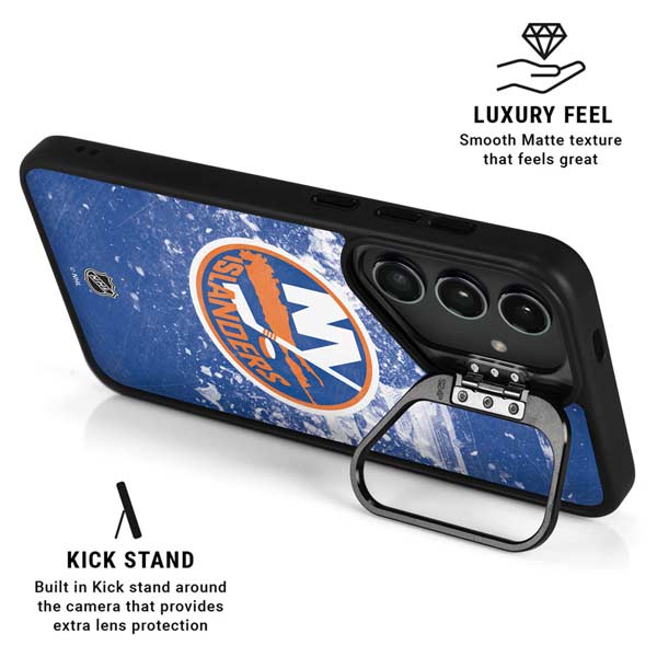 NHL New York Islanders Frozen Galaxy S26 Kickstand Case