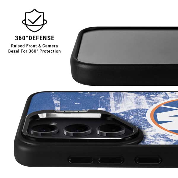 NHL New York Islanders Frozen Galaxy S26 Kickstand Case