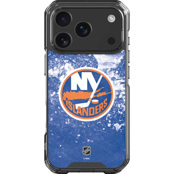 NHL New York Islanders Frozen iPhone 17 Pro Clear Case