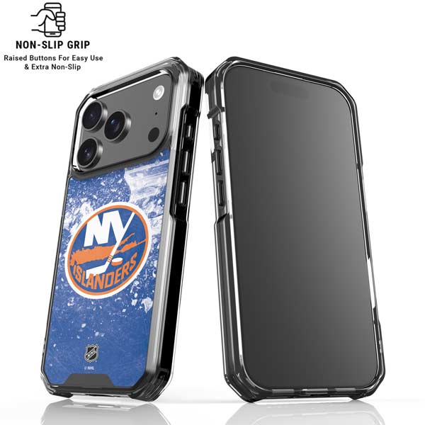 NHL New York Islanders Frozen iPhone 17 Pro Clear Case