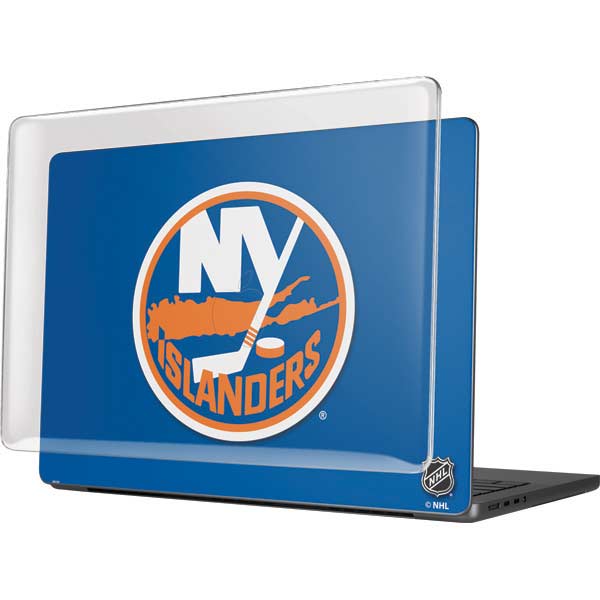 NHL New York Islanders Solid Background MacBook Pro 14in (2021-24) Case plus Skin