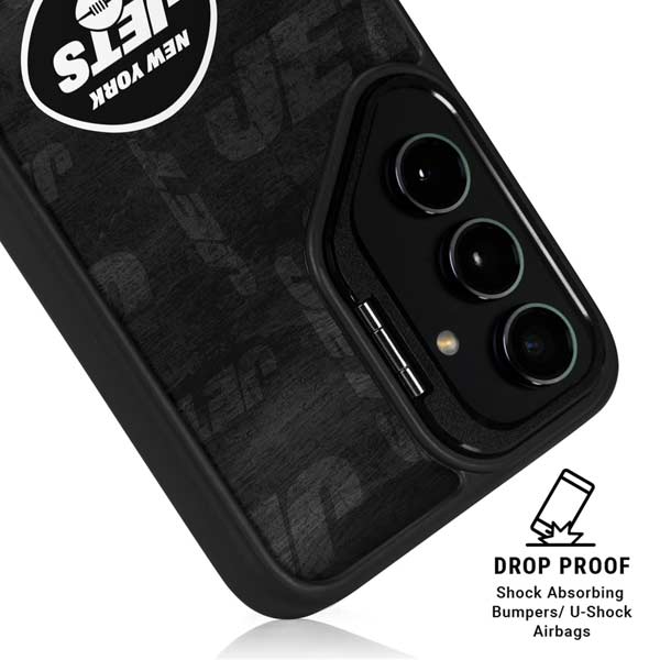 NFL New York Jets Black & White Galaxy S26 Ultra Kickstand Case