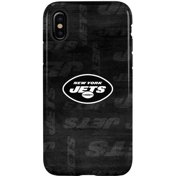 NFL New York Jets Black & White iPhone XS Pro Case
