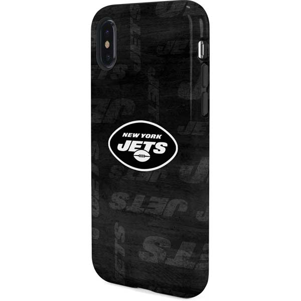 NFL New York Jets Black & White iPhone XS Pro Case