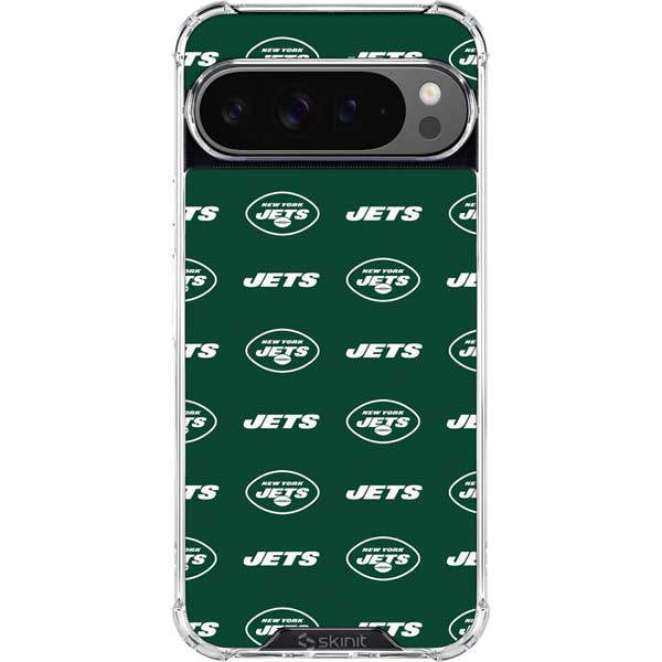 NFL New York Jets Blitz Series Google Pixel 10 Pro Clear Case