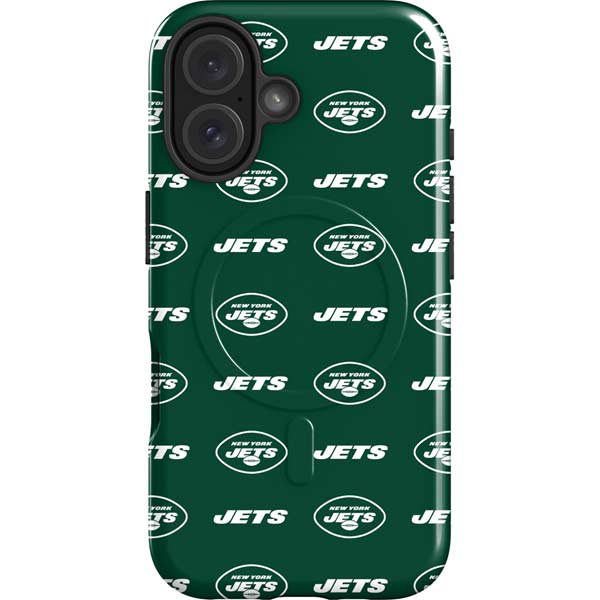 NFL New York Jets Blitz Series iPhone 16 Magsafe Impact Case