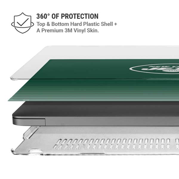 NFL New York Jets Breakaway MacBook Pro 14in (2021-24) Case plus Skin