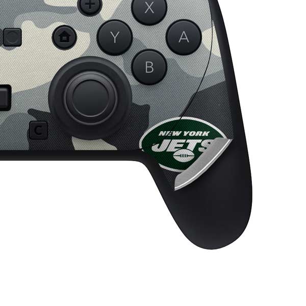 NFL New York Jets Camo Nintendo Switch 2 (2025) Pro Controller Skin