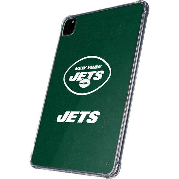 NFL New York Jets Distressed iPad Pro 11in (2024) Clear Case
