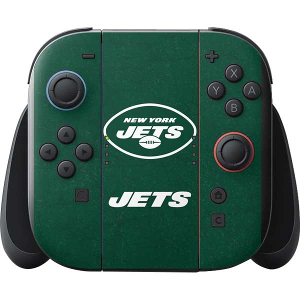 NFL New York Jets Distressed Nintendo Switch 2 (2025) with Joy-Con Skin