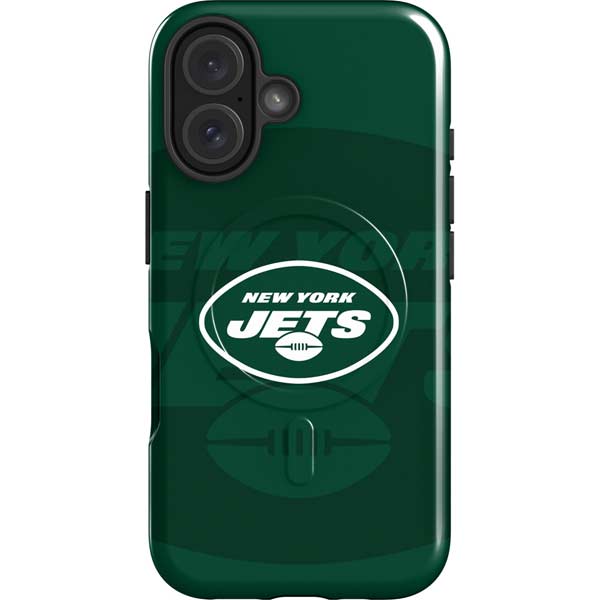 NFL New York Jets Double Vision iPhone 16 Magsafe Impact Case