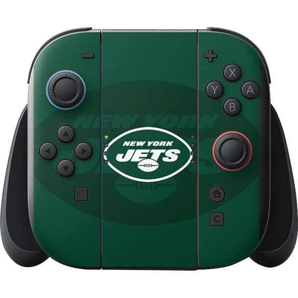 NFL New York Jets Double Vision Nintendo Switch 2 (2025) with Joy-Con Skin